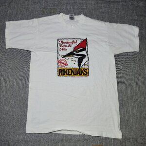 VINTAGE The Chimes Rikenjaks Ale Baton Rouge T-Shirt Size Medium Fruit Of The Lo